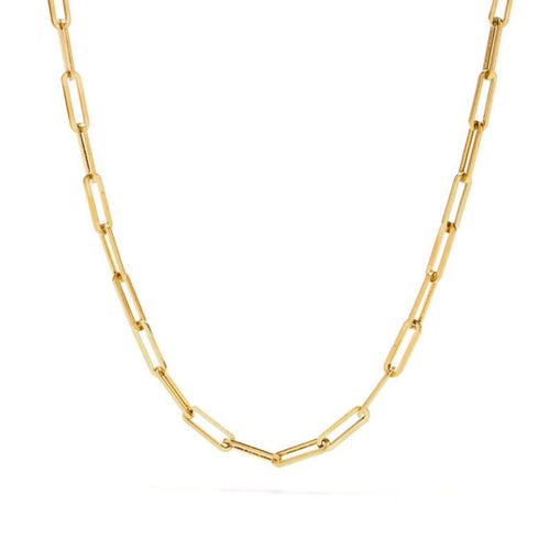 Celina Link Chain Necklace 18k Gold Plated