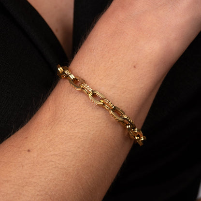 Chunky Link Necklace - 18k Gold Plated