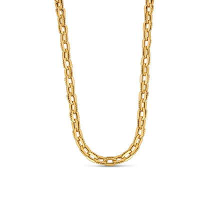 Chunky Link Necklace - 18k Gold Plated