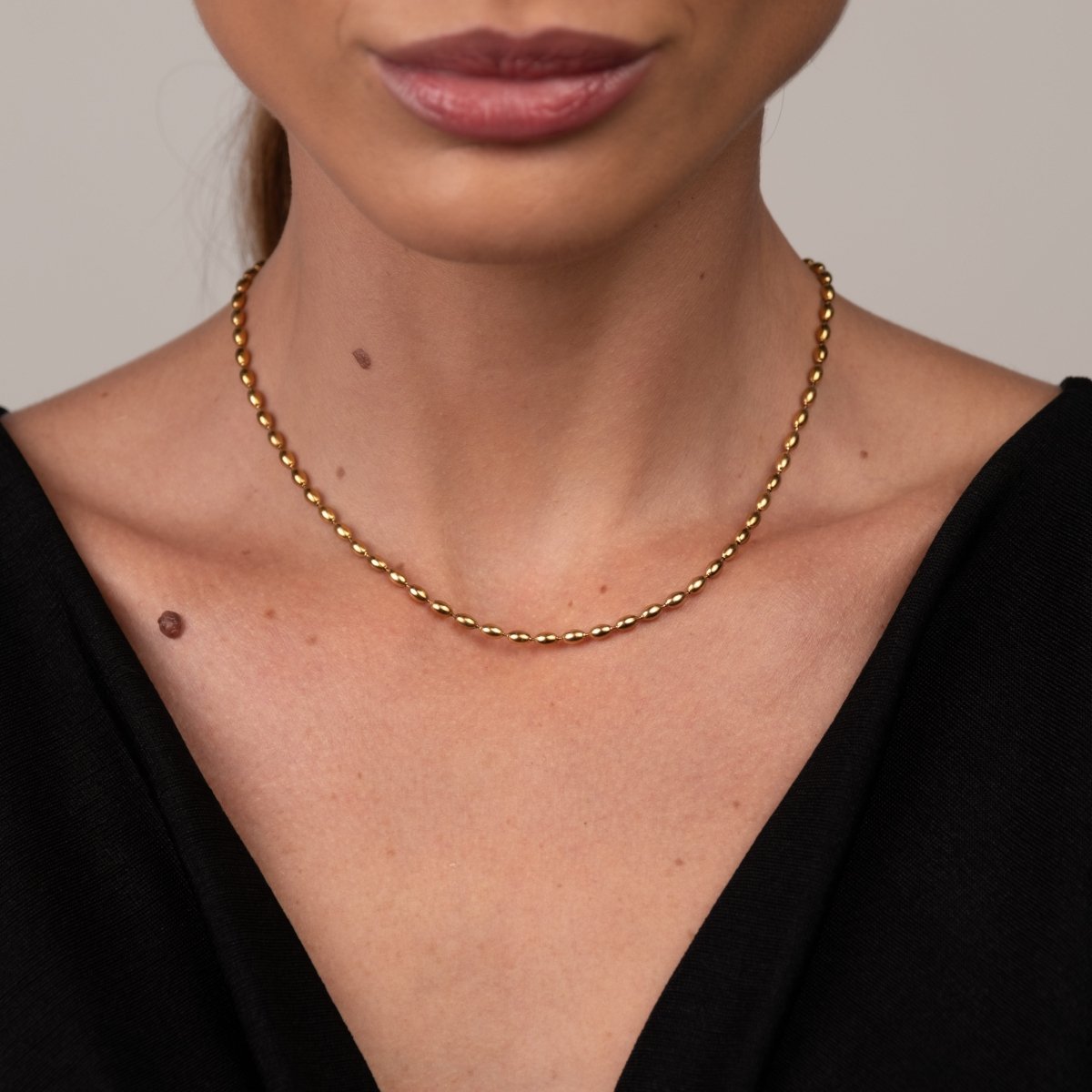 Sphere Necklace 18k Gold Plated