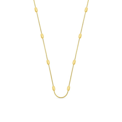 Sphere Necklace 18k Gold Plated