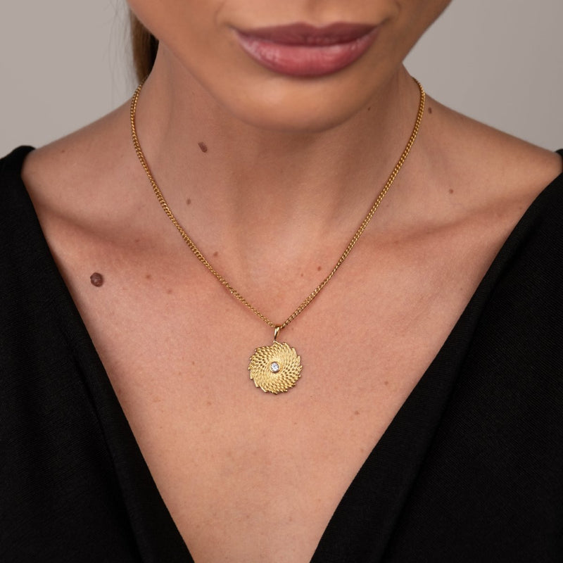 Glow Necklace - 18k Gold Plated