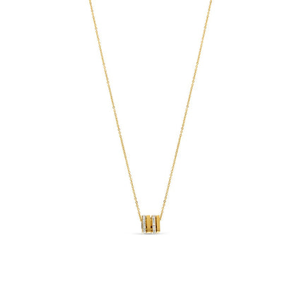 Rubix Necklace 18k Gold Plated