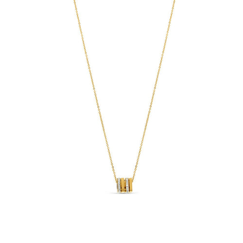 Rubix Necklace 18k Gold Plated