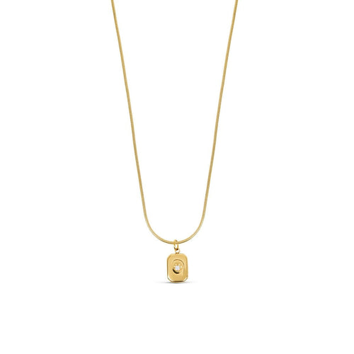 Shine Pendant Necklace 18k Gold Plated