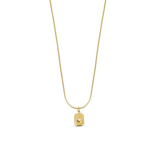 Shine Pendant Necklace 18k Gold Plated