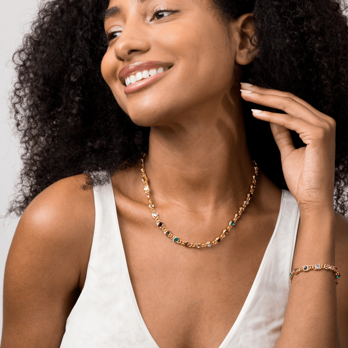 Chloe Jewelry Set - 18k Gold Plated