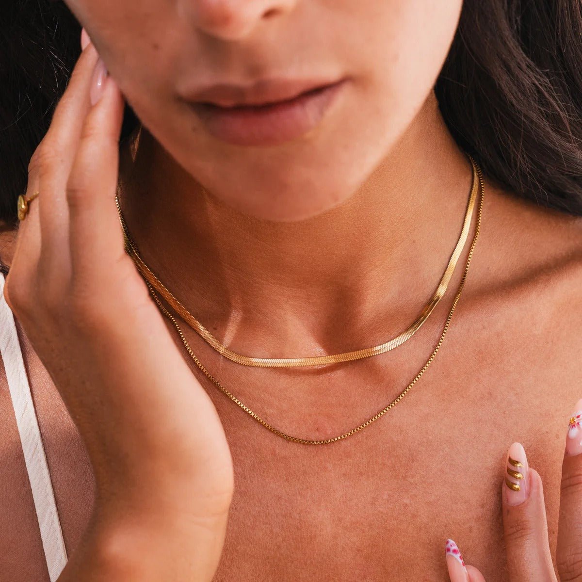 Essentials Layered Necklace Set - 18k Gold Plated