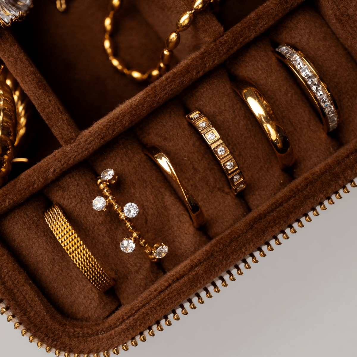 Velvet Jewelry Box