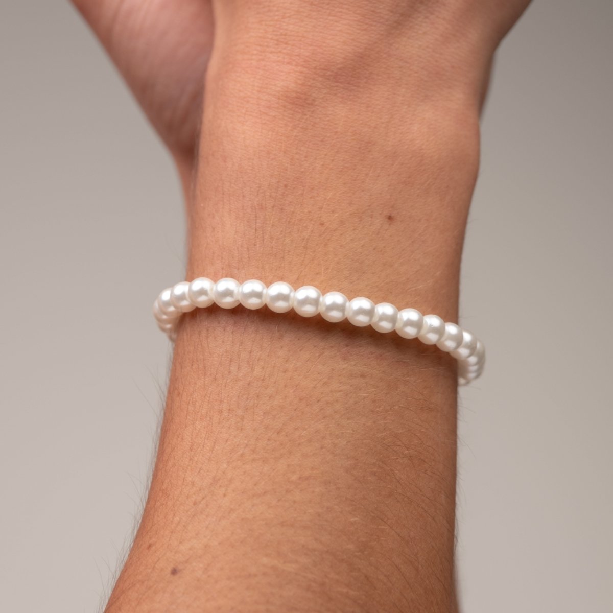 Pearl Charm Bracelet 18k Gold Plated