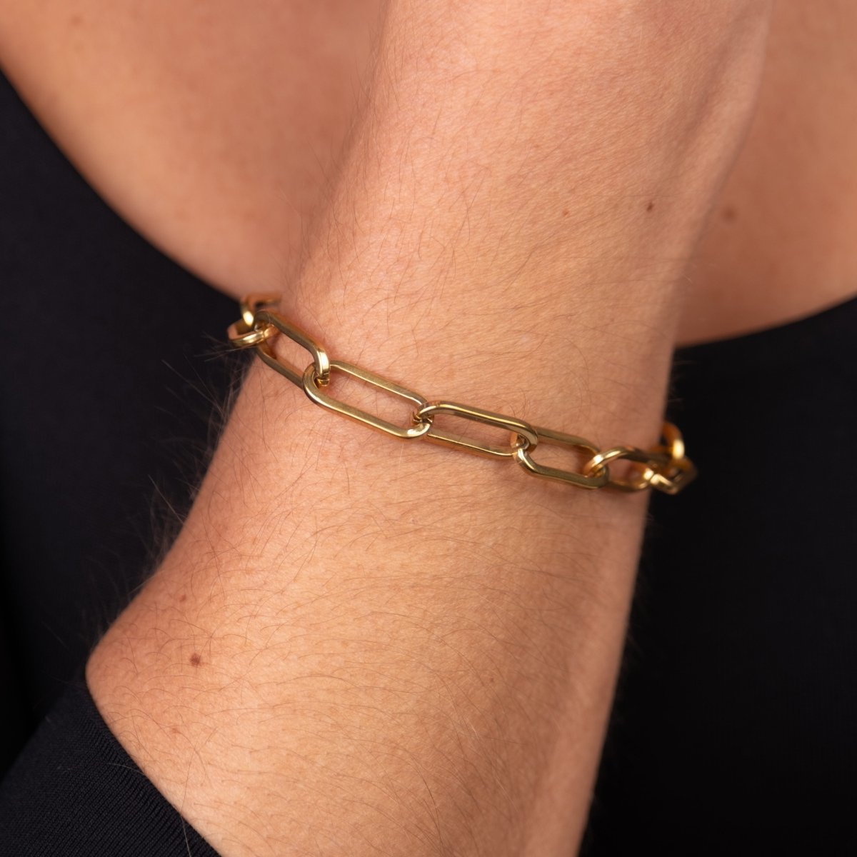 Celina Link Chain Bracelet 18k Gold Plated