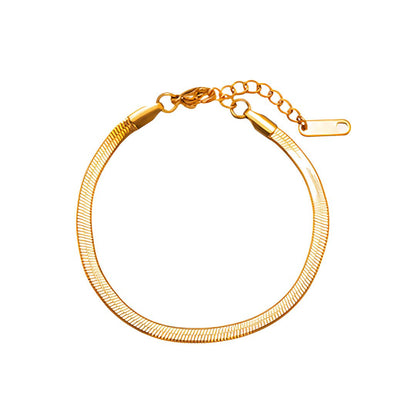 Mesh Bracelet 18k Gold Plated