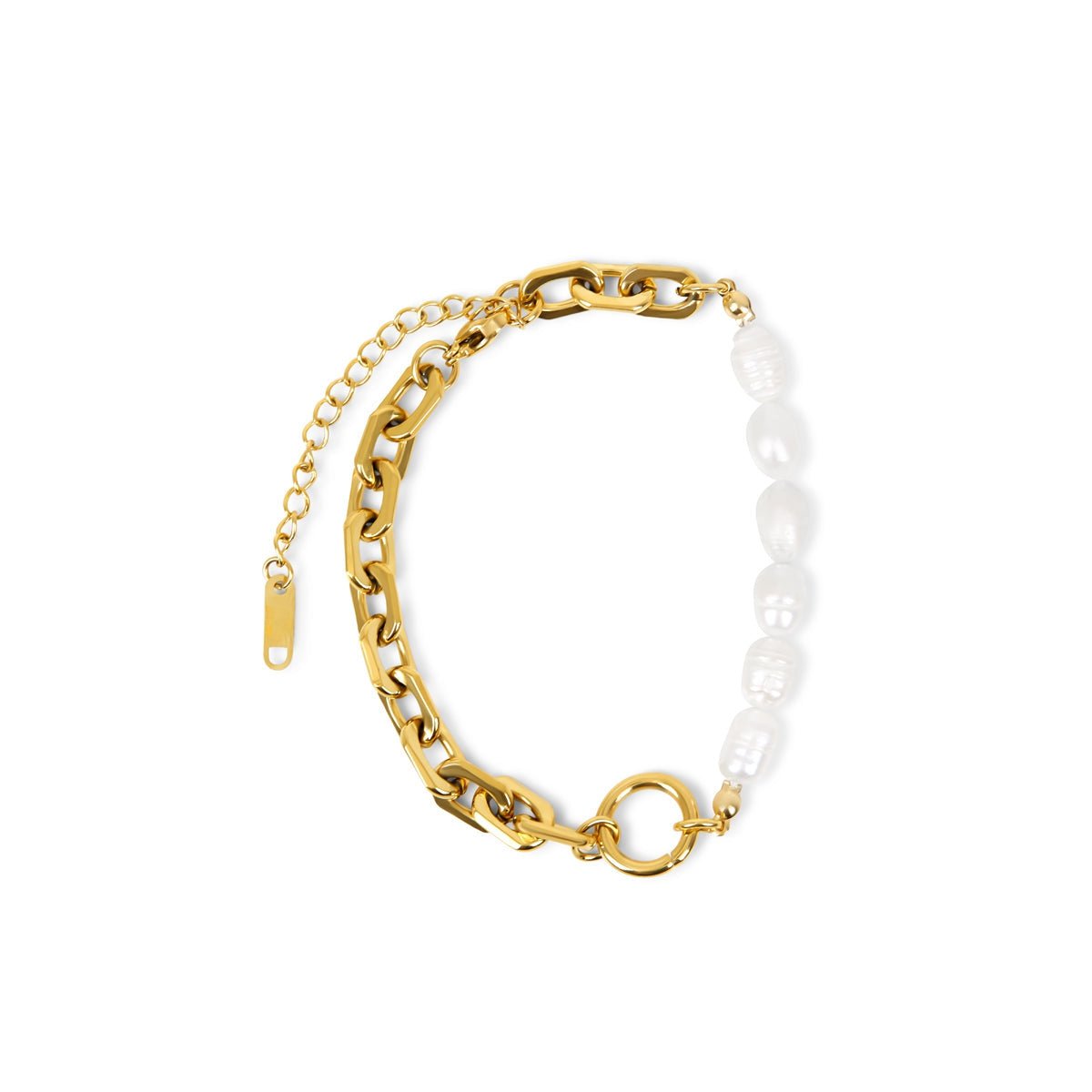 Mood Pearl Bracelet 18k Gold Plated