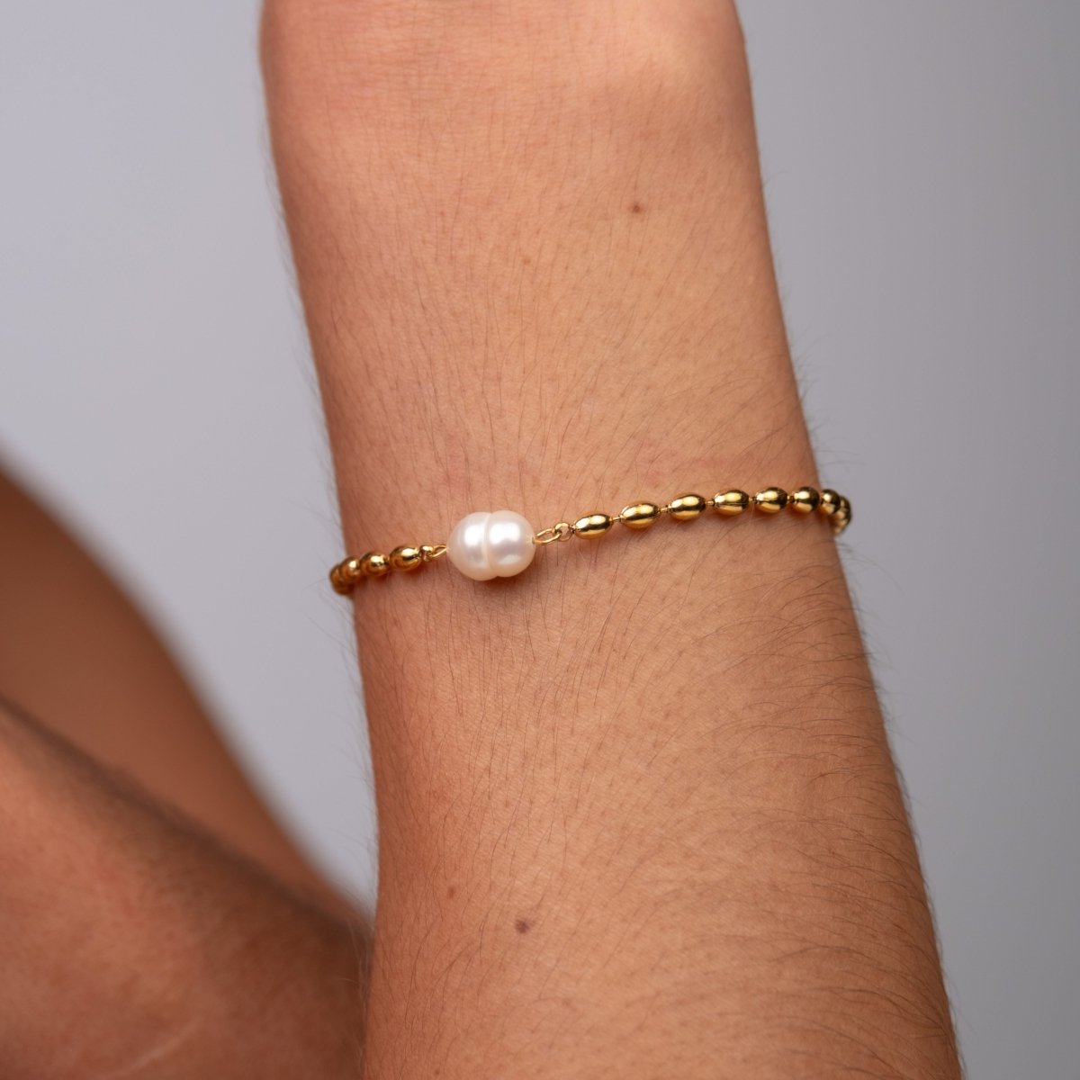 Persia Pearl Bracelet 18k Gold Plated