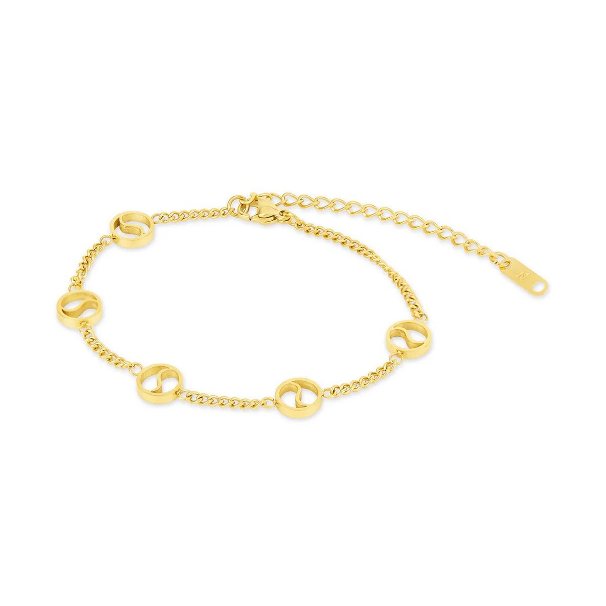 Sierra Pendant Bracelet - 18k Gold Plated