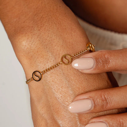 Sierra Pendant Bracelet - 18k Gold Plated
