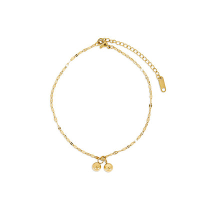 Delicate Anklet 18k Gold Plated