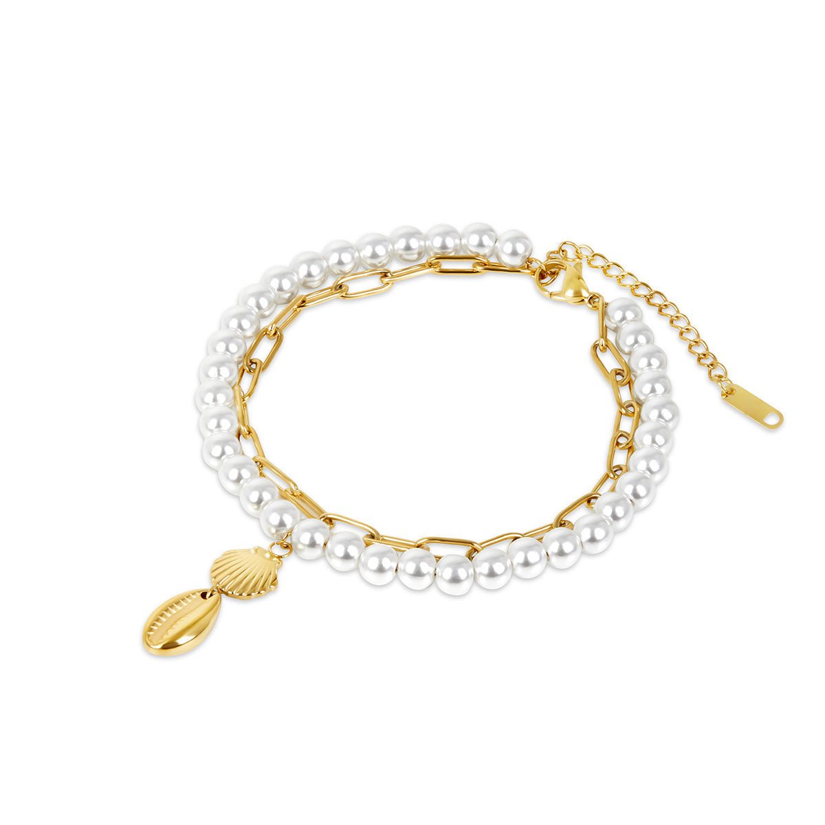 Noronha Pearl Anklet – 18k Gold Plated