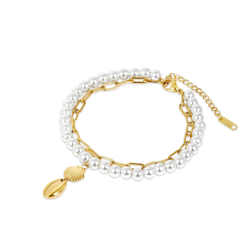 Noronha Pearl Anklet – 18k Gold Plated