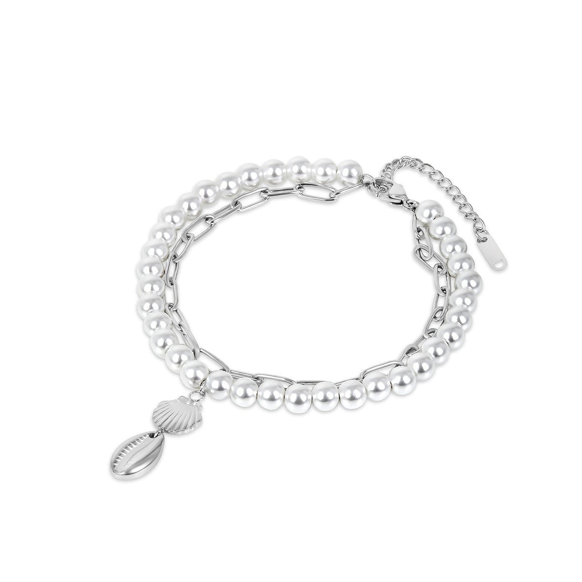 Noronha Pearl Anklet – Silver