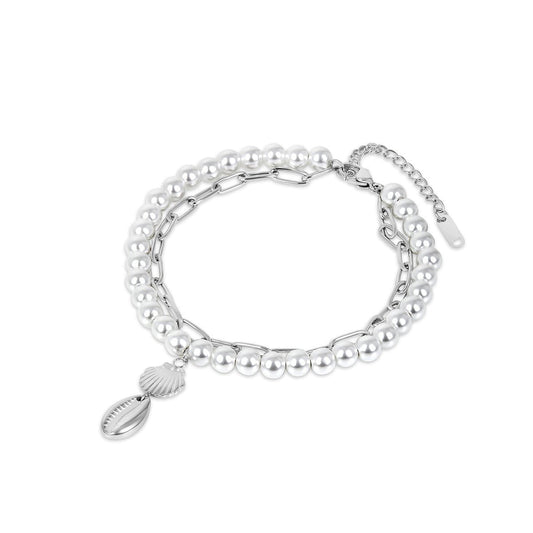 Noronha Pearl Anklet – Silver